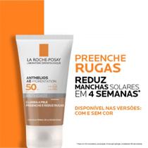 protetor solar facial la roche-posay anthelios ae-pigmentation anti-idade morena fps 50 com 40g