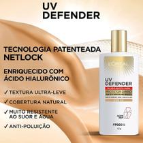 Protetor Solar Facial Loreal FPS60 UV Defender Fluido Cor 3