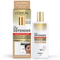 Protetor Solar Facial Loreal FPS60 UV Defender Fluido Cor 3