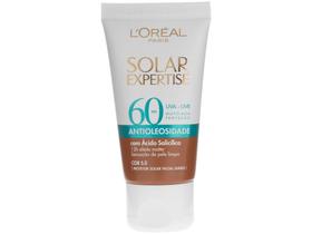 Protetor Solar Facial LOréal Paris FPS 60 com Cor - Expertise 40g