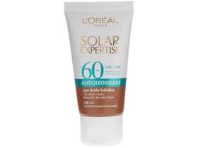 Protetor Solar Facial LOréal Paris FPS 60 com Cor - Expertise 40g Protetor Solar Facial LOréal Paris FPS 60 com Cor - Expertise 40g