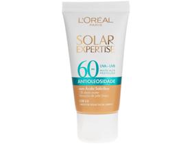 Protetor Solar Facial LOréal Paris FPS 60 com Cor - Expertise 40g