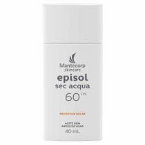 Protetor Solar Facial Mantecorp Skincare Episol Sec Acqua FPS 60