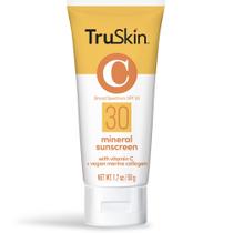 Protetor solar facial mineral TruSkin SPF 30 com óxido de zinco 50mL Protetor solar facial mineral TruSkin SPF 30 com óxido de zinco 50mL