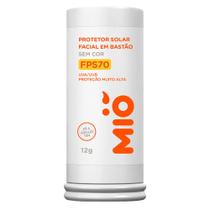 Protetor Solar Facial Mió Stick FPS 70 Sem Cor 12g Protetor Solar Facial Mió Stick FPS 70 Sem Cor 12g
