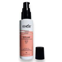 Protetor Solar Facial Natural Com Cor Fps35 60g Khor Tom C1