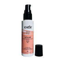 Protetor Solar Facial Natural Com Cor Fps35 60g Khor Tom d1