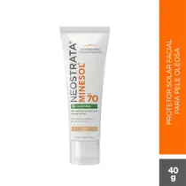 Protetor Solar Facial NeoStrata Minesol Oil Control FPS70 Pele Clara 40g