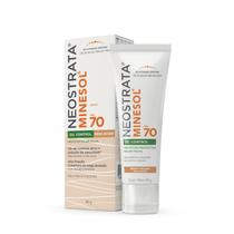 Protetor Solar Facial Neostrata Minesol Oil Control Medio Escuro FPS70 40g