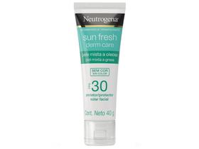 Protetor Solar Facial Neutrogena FPS 30 Derm Care - Sun Fresh Sem Cor 40g