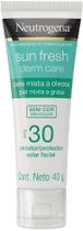 Protetor Solar Facial Neutrogena Sun Fresh Derm Care Sem Cor FPS30 40g
