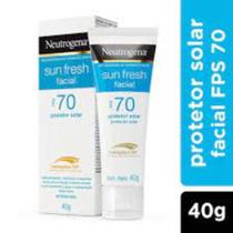 Protetor Solar Facial Neutrogena Sun Fresh FPS 70 40g