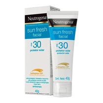 Protetor Solar Facial Neutrogena Sun Fresh FPS30 40g