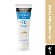 Protetor Solar Facial Neutrogena Sun Fresh Fps70 40g - Johnson&johnson