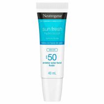 Protetor Solar Facial Neutrogena Sun Fresh Hydro Boost FPS 50