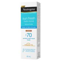 Protetor Solar Facial Neutrogena Sun Fresh Hydro Boost FPS 70 Cor 3.0 40ml