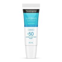 Protetor Solar Facial Neutrogena Sun Fresh Hydro Boost FPS50 Sem Cor 40ml