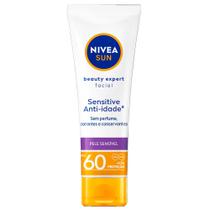 Protetor Solar Facial Nivea Beauty Expert Sensitive FPS 60 50g - Nívea
