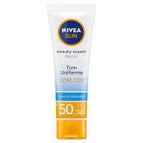 Protetor Solar Facial Nivea Sun Beauty Expert Cor Universal FPS 50 com 50g