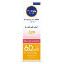 Protetor Solar Facial Nivea Sun Beauty Expert Pele Normal a Seca FPS 60 50g