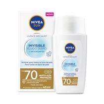 Protetor Solar Facial Nivea Sun Fluido UV Face Specialist Invisible Fluido Diário Fps70 40ml Protetor Solar Facial Nivea Sun Fluido UV Face Specialist Invisible Fluido Diário Fps70 40ml