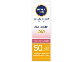 Protetor Solar Facial Nivea Sun FPS 50 - Beauty Expert 50g