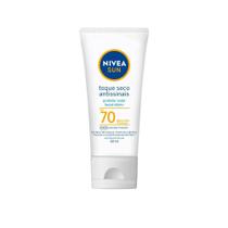 Protetor Solar Facial NIVEA SUN Toque Seco Antissinais FPS 70 40ml Protetor Solar Facial NIVEA SUN Toque Seco Antissinais FPS 70 40ml