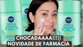 Protetor Solar Facial Nivea Sun Tripla Proteção Fluido Controle de Oleosidade FPS 65 40ml
