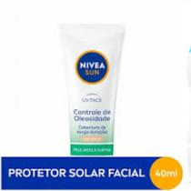 Protetor Solar Facial Nivea Sun UV Face Controle de Oleosidade Cor Clara FPS 60 - 50ml