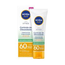 Protetor Solar Facial Nivea Sun UV Face Controle de Oleosidade Cor Clara FPS60 50ml Protetor Solar Facial Nivea Sun UV Face Controle de Oleosidade Cor Clara FPS60 50ml