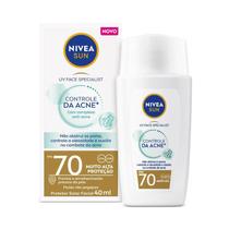 Protetor Solar Facial Nivea Sun UV Face Specialist Controle da Acne FPS70 40ml Protetor Solar Facial Nivea Sun UV Face Specialist Controle da Acne FPS70 40ml