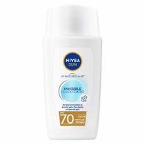 Protetor Solar Facial NIVEA Sun UV Face Specialist Invisible Fluido Diário FPS 70 Protetor Solar Facial NIVEA Sun UV Face Specialist Invisible Fluido Diário FPS 70