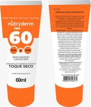 Protetor Solar Facial Nutryderm 60 Fps Toque Seco 60ml