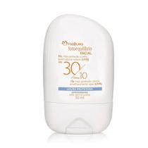 Protetor solar facial pele normal/seca gel creme FPS 30 - Natura