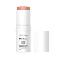 Protetor Solar Facial Photoage Stick Color Mineral FPS 60 Cor Nude 16g - Dermage Protetor Solar Facial Photoage Stick Color Mineral FPS 60 Cor Nude 16g - Dermage