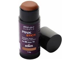 Protetor Solar Facial Pink Cheeks FPS 90 com Cor - Natural Pink Stick 14g