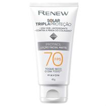 Protetor Solar facial Renew protinol 40g FPS 70 Avon Protetor Solar facial Renew protinol 40g FPS 70 Avon