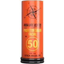 Protetor Solar Facial Rosa dos Ventos FPS 50