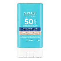 Protetor Solar Facial Stick com Cor Sunless Sport FPS 50 Protetor Solar Facial Stick com Cor Sunless Sport FPS 50
