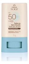 Protetor Solar Facial Stick Incolor Fps50 15g - Natura Protetor Solar Facial Stick Incolor Fps50 15g - Natura