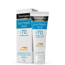Protetor Solar Facial Sun Fresh FPS 70 40g Neutrogena Protetor Solar Facial Sun Fresh FPS 70 40g Neutrogena