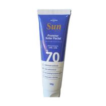 Protetor solar Facial Sun Prime 70 Fps 50 gramas creme , alta proteção uva uvb com Ácido Hialurônico