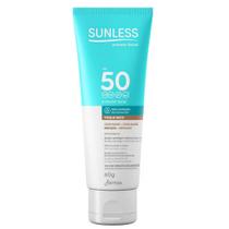 Protetor Solar Facial Sunless 50FPS Bronze 60g
