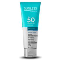 Protetor Solar Facial Sunless Farmax 60g Fator 50 (Sem Cor)