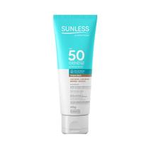 PROTETOR SOLAR FACIAL SUNLESS FPS 50 BRONZE 60G - Alta Proteção UVA/UVB