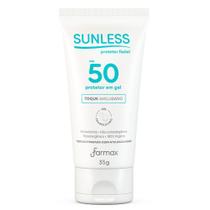Protetor Solar Facial Sunless FPS 50 Translúcido 35g Protetor Solar Facial Sunless FPS 50 Translúcido 35g