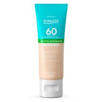 Protetor Solar Facial Sunless FPS 60 Antioleosidade Cor 2.0 40g