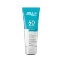 Protetor Solar Facial Sunless Sem Cor Fps50 60G Farmax Protetor Solar Facial Sunless Sem Cor Fps50 60G Farmax