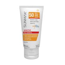Protetor Solar Facial Sunmax Sensitive FPS50 Pele Sensivel 25ml Protetor Solar Facial Sunmax Sensitive FPS50 Pele Sensivel 25ml