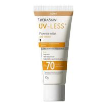Protetor Solar Facial Theraskin Uv-Less Fps 70 Gel Creme Tom